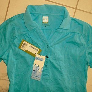 AUR AWARE WOMEN'S SZ SMALL ECOSMART GOLF POLO